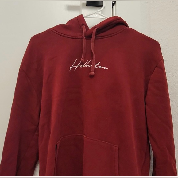 Hollister Red Hoodie - Picture 4 of 10